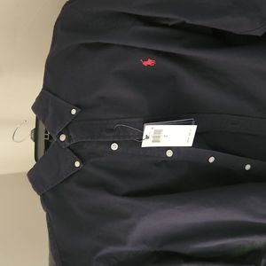 Polo Ralph Lauren Navy Button Down Shirt